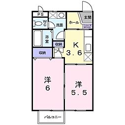ラフォーレ大治田2 2階/202