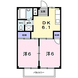 シティハイツサンライズ 2階/2A