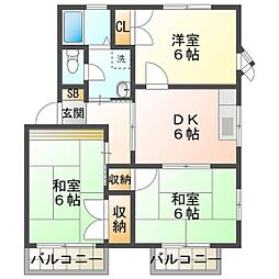 コンフォール A棟 2階/202
