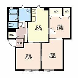 ミラソル ドゥーエB 1階