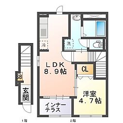 四日市あすなろう 赤堀駅 徒歩6分 2階/-