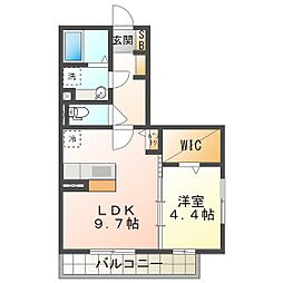 タウンコートI 2階/201