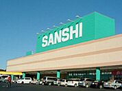 スーパー「スーパーサンシみえ川越インター店まで1635ｍ」
