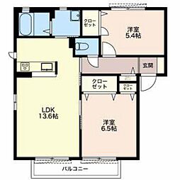 ミラソル　ドゥーエ　A 2階