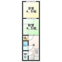 ホワイトハウス 2階/3-201