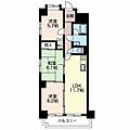 エスパシオときわ3階6.4万円