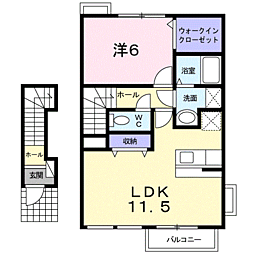 ティンカーベル城山 2階/203