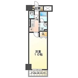 エトワール安島 1Kの間取図画像