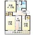 ビレッジハウス笹川24棟2階3.4万円