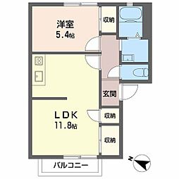 ヴィラージュときわ 2階