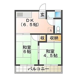 コーポ幸A 2階