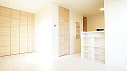 サン・ミシェルII 1D 1階ワンルームのリビング/ダイニング