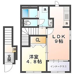 仮）四日市市波木南台新築アパート 2階/203