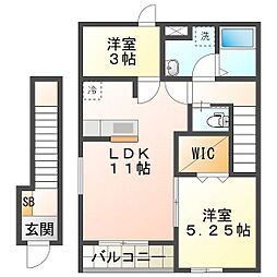 リーブルファイン大治田III　1号棟 2階/204