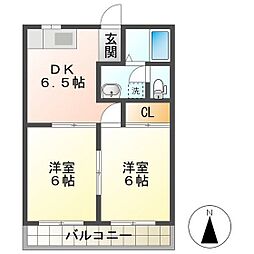 センチュリーマンション 2階/2B