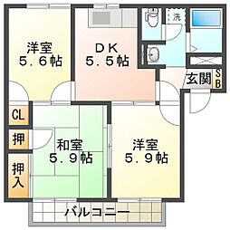 セントラル・ビラ・スズカ D 1階