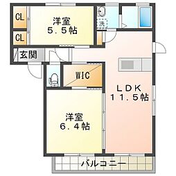 レシェンテ　Ａ 2階