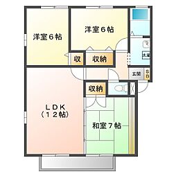 グリーンヒル高岡台　Ｂ 1階