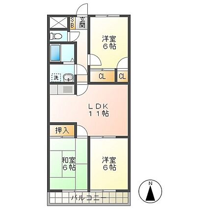メゾン・ド・グラシューズ_間取り_0