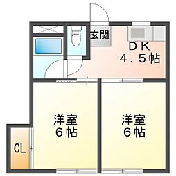 コーポ高塚 1階/1B