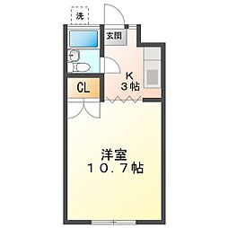 コーポ1K 南棟 2階