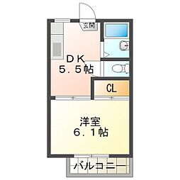 ビラージュ西条 1階/103