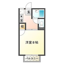 ハッピータウンスズカ 2階/202