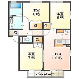 グリーンヒル高岡台 B 1階