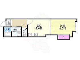 京都府京都市右京区鳴滝音戸山町（賃貸マンション1DK・3階・36.81㎡） その2