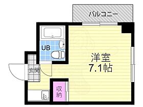 京都府京都市東山区大和大路通四条下る２丁目亀井町（賃貸マンション1R・3階・17.45㎡） その2