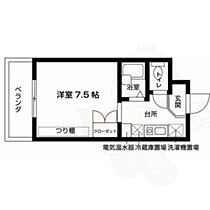 エフエフパルマ  ｜ 京都府京都市伏見区深草西浦町２丁目（賃貸マンション1K・3階・22.10㎡） その2