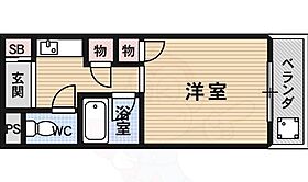 ノアーズアーク桃山  ｜ 京都府京都市伏見区桃山町金井戸島（賃貸マンション1K・4階・19.00㎡） その2