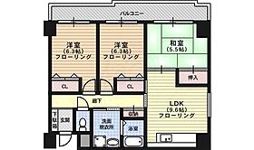 ノイ・ディアール御池  ｜ 京都府京都市中京区亀屋町（賃貸マンション3LDK・2階・67.31㎡） その2