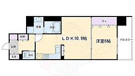 リーガル京都二条城北  ｜ 京都府京都市上京区藁屋町（賃貸マンション1LDK・2階・49.43㎡） その2