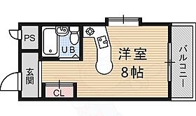 京都府京都市伏見区深草西浦町８丁目（賃貸マンション1R・4階・19.60㎡） その2