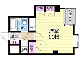 ヴェルビュ二条城東  ｜ 京都府京都市中京区油小路通竹屋町下る橋本町（賃貸マンション1R・1階・33.79㎡） その2