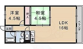 メゾン山幸  ｜ 京都府京都市伏見区深草向川原町（賃貸マンション2LDK・9階・55.00㎡） その2