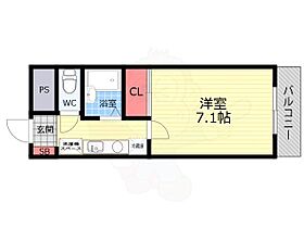 ドラル西院  ｜ 京都府京都市右京区西院四条畑町（賃貸マンション1K・2階・22.79㎡） その2