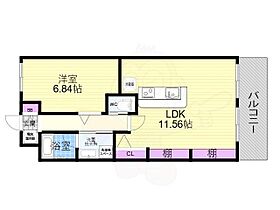 Burezionセフィール  ｜ 京都府京都市中京区西ノ京中保町（賃貸マンション1LDK・2階・40.82㎡） その2