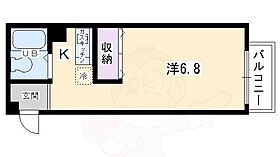 サードサークル1  ｜ 京都府京都市右京区西京極西大丸町（賃貸マンション1K・2階・20.17㎡） その2