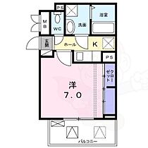 京都府京都市伏見区下鳥羽南柳長町（賃貸アパート1K・3階・25.83㎡） その2