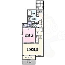 K.Trinity  ｜ 京都府京都市伏見区深草僧坊町（賃貸アパート1LDK・1階・40.46㎡） その2