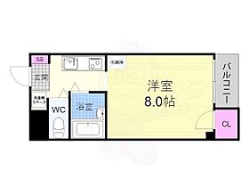 サンリーベプラザ  ｜ 京都府京都市西京区松尾大利町（賃貸マンション1R・2階・23.40㎡） その2