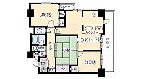 ルイシャトレ二条城  ｜ 京都府京都市上京区上堀川町（賃貸マンション3LDK・3階・70.85㎡） その2