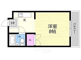 京都府京都市右京区太秦御所ノ内町（賃貸マンション1K・2階・21.96㎡） その2