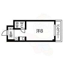 チコーベルメゾン札ノ辻1  ｜ 京都府京都市南区東九条東札辻町（賃貸マンション1R・5階・18.40㎡） その2