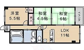 インペリアル明日香（アスカ）  ｜ 京都府京都市伏見区竹田桶ノ井町（賃貸マンション3LDK・5階・62.55㎡） その2