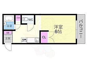 MOUNTAIN  ｜ 京都府京都市右京区太秦馬塚町（賃貸マンション1K・1階・20.65㎡） その2