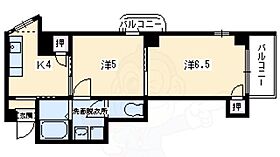 レジデンス・ベレ・シャンブル  ｜ 京都府京都市右京区太秦多藪町（賃貸マンション2K・5階・33.00㎡） その2