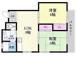 山下マンション 1階/-